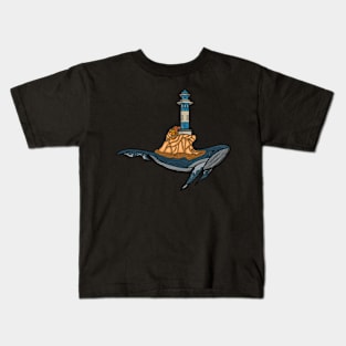 The Skywhale Castle Kids T-Shirt